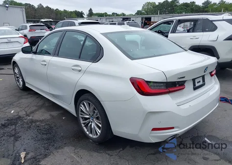 2023 BMW 330I xDrive из США, поврежденный, VIN 3MW89FF0XP8D41146